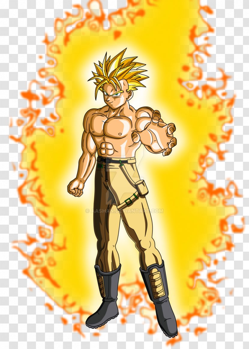 Gohan Goten Super Saiya Saiyan Dragon Ball - Cartoon - Auras Transparent PNG