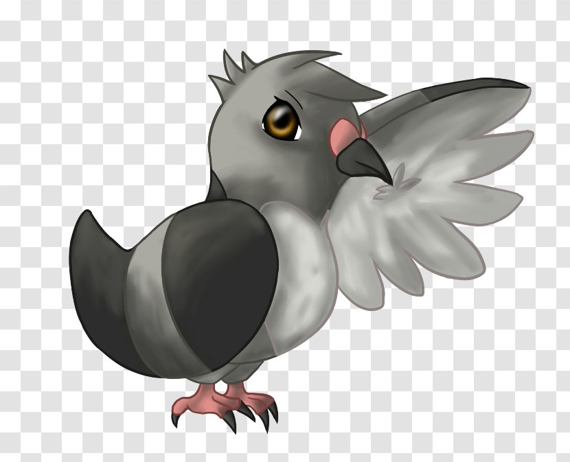 Bird Of Prey Beak Legendary Creature Chicken As Food - Animated Cartoon Transparent PNG