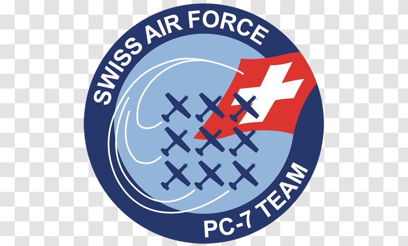 Pilatus PC-7 Logo Team PC-9 Football - Swiss Air Force Transparent PNG
