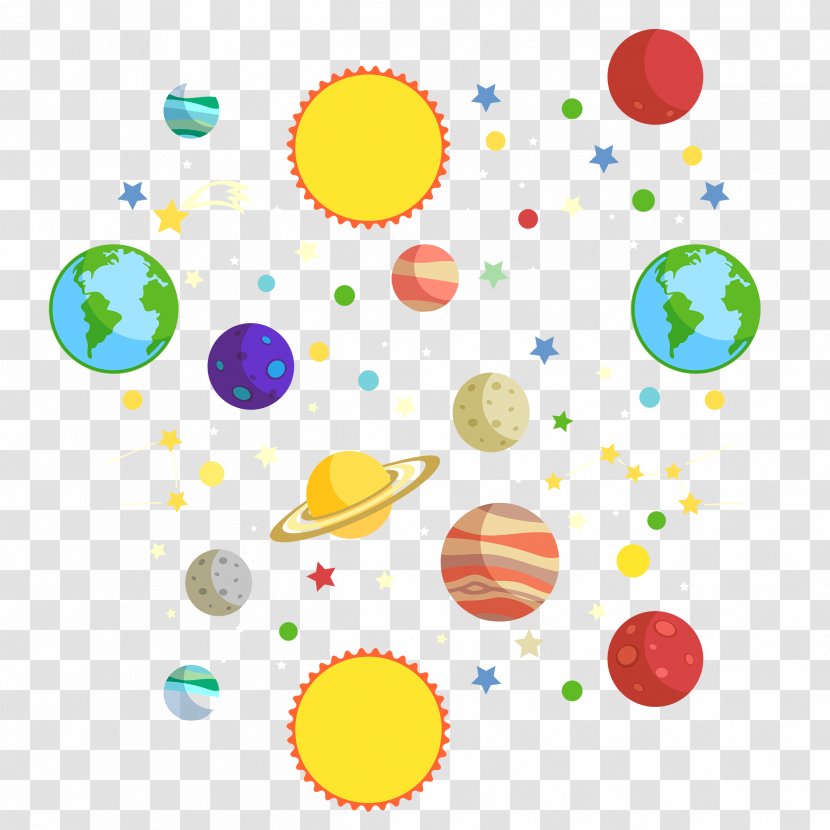 Vector Graphics Image Designer - Outer Space - Babies Transparent PNG