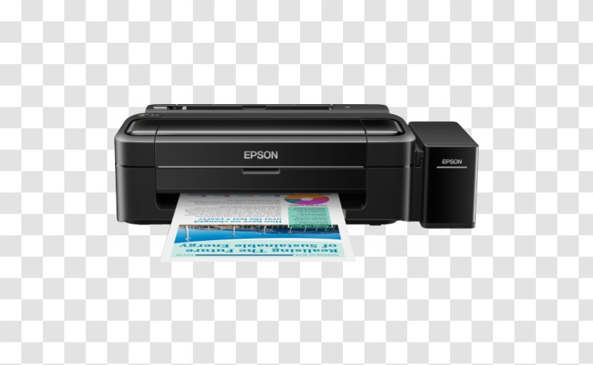 Inkjet Printing Printer Epson Color - Ink Jet Transparent PNG