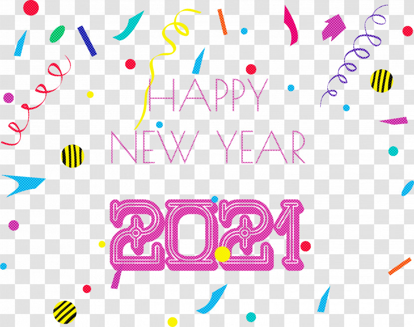 2021 Happy New Year 2021 New Year Transparent PNG