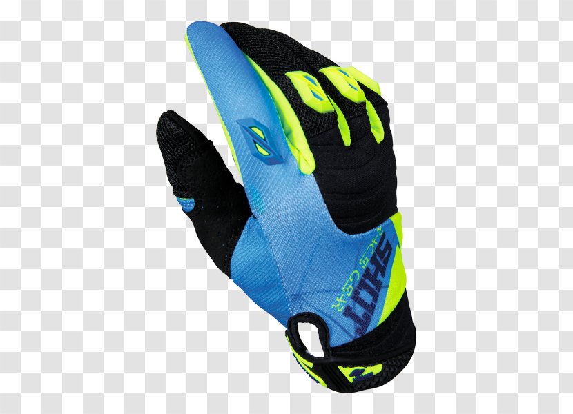 Glove Yellow Motorcycle Clothing Accessories Blue - Online Shopping Transparent PNG