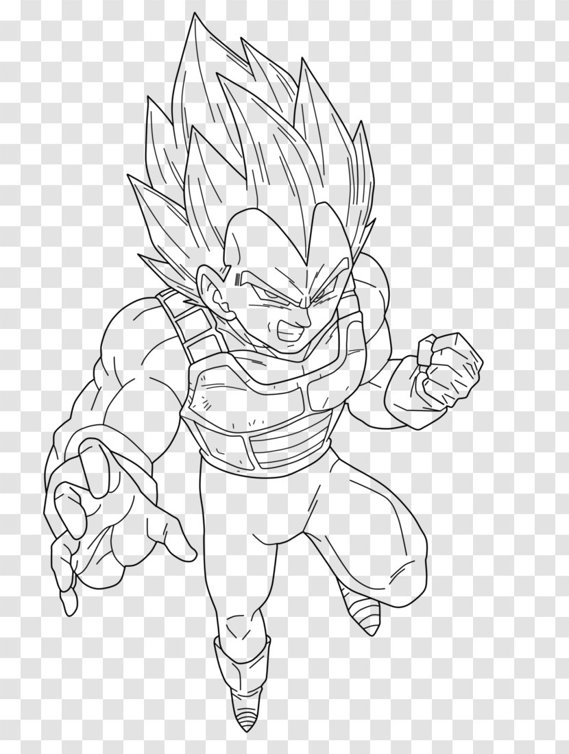 Black And White Drawing Monochrome Painting Sketch - Goku Ultra Instinto Transparent PNG