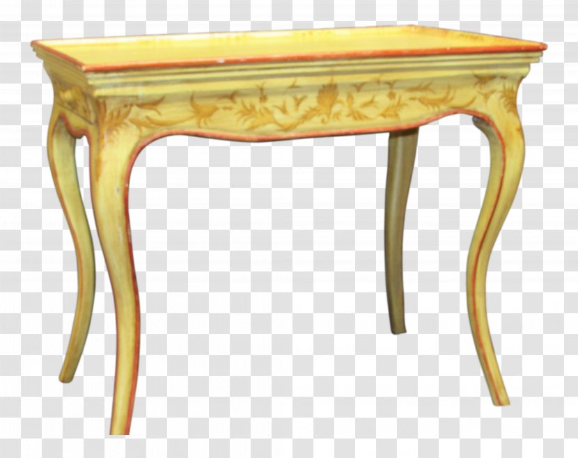 Table Garden Furniture - Hand Painted Desk Transparent PNG