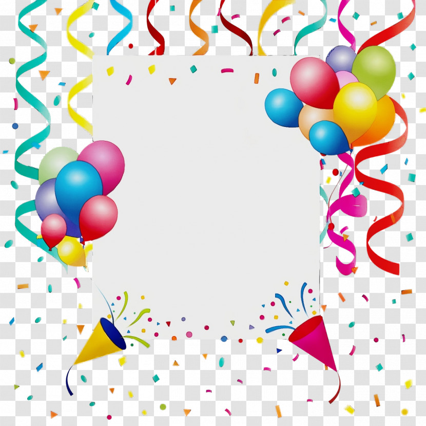 Birthday Frames Transparent PNG