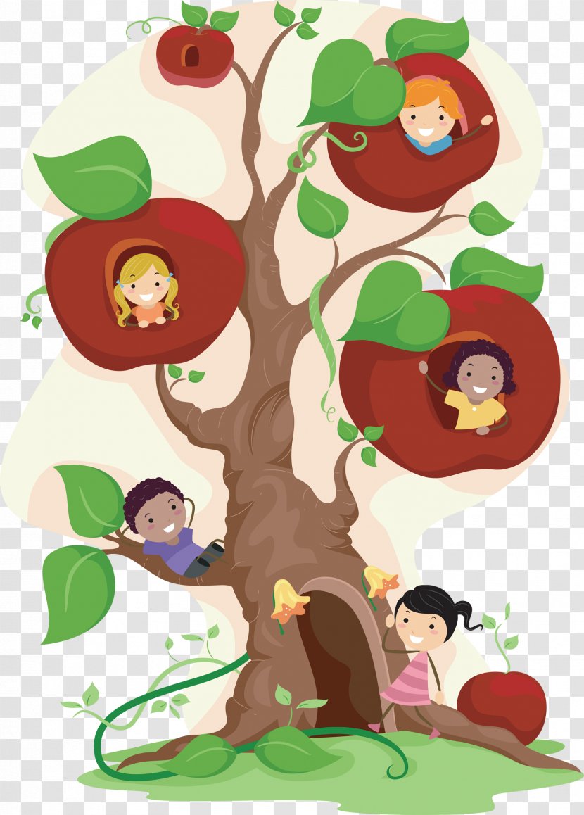 Clip Art Apple Royalty-free Child Stock Photography - Orchard Transparent PNG