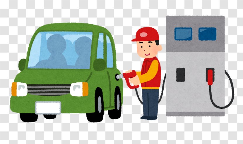 Car Filling Station Gasoline Diesel Fuel Self-service - Vehicle Transparent PNG