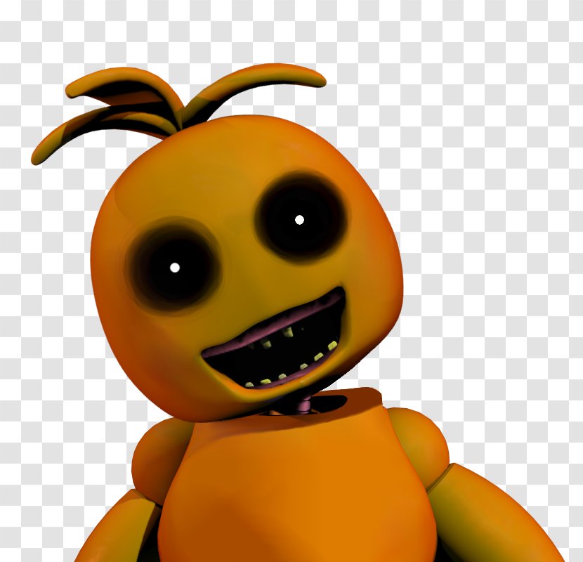 Five Nights At Freddy's 2 Evil Toy - Food - Orange Transparent PNG