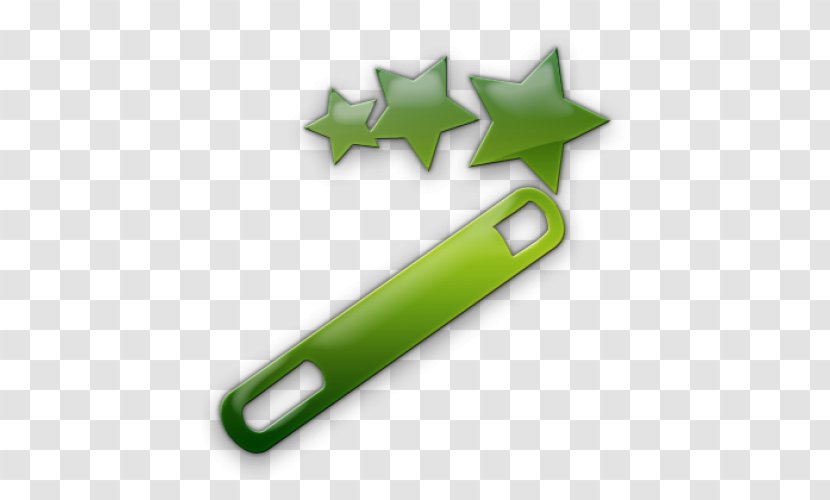 Wand Magician - Green - Magic Transparent PNG