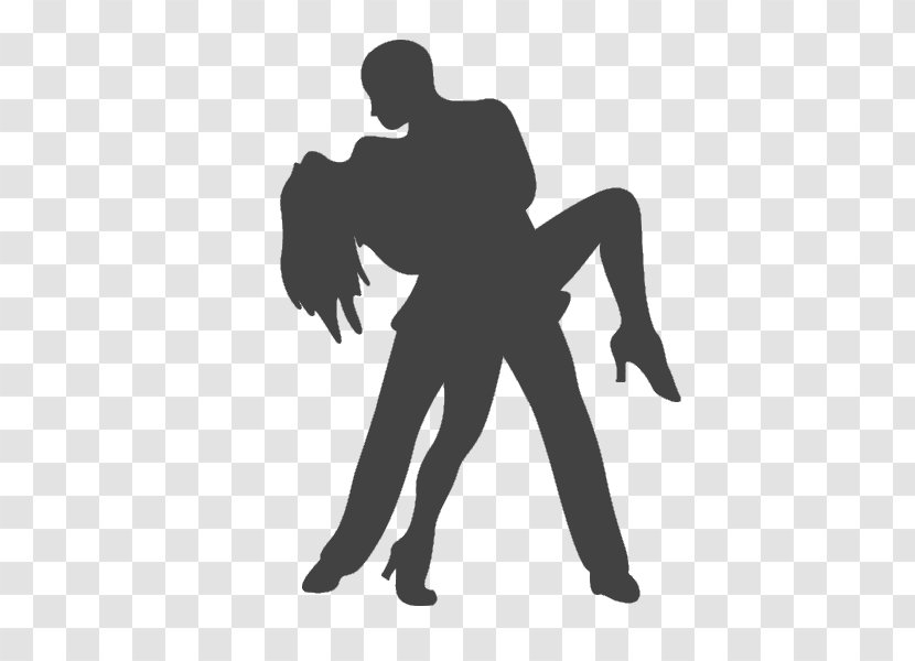 Latin Dance Swing Royalty-free - Standing - Black And White Transparent PNG