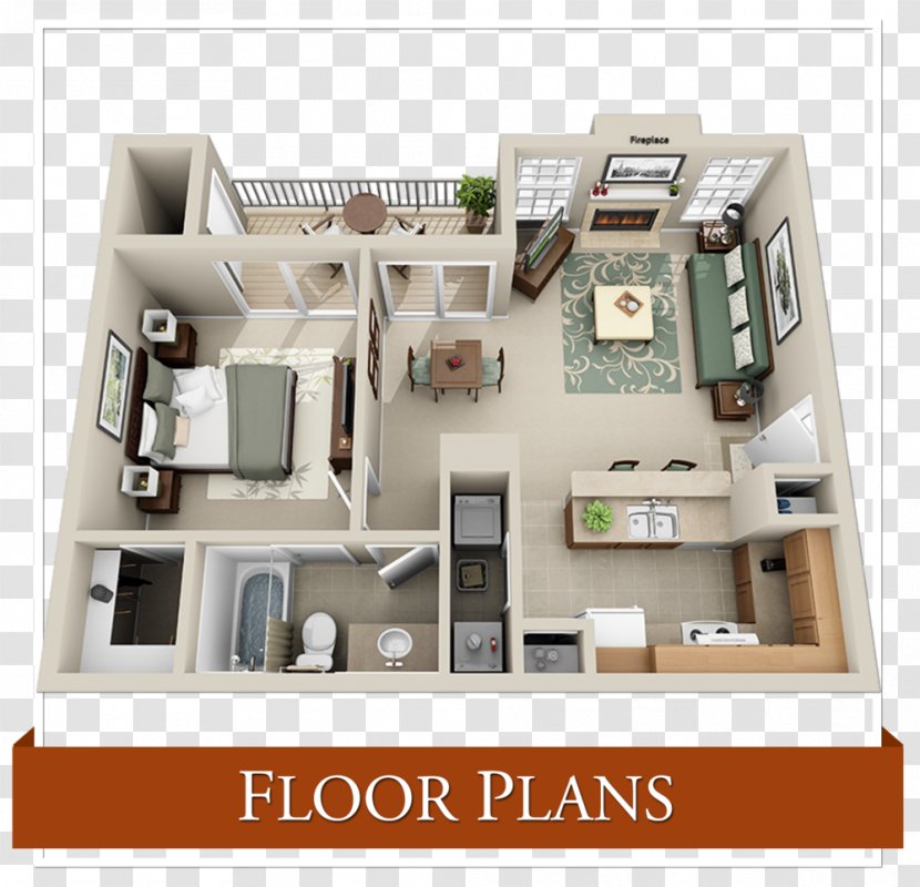 Ironwood Gardens Apartments Studio Apartment Bedroom The Snyder Companies - Floor Plan Transparent PNG