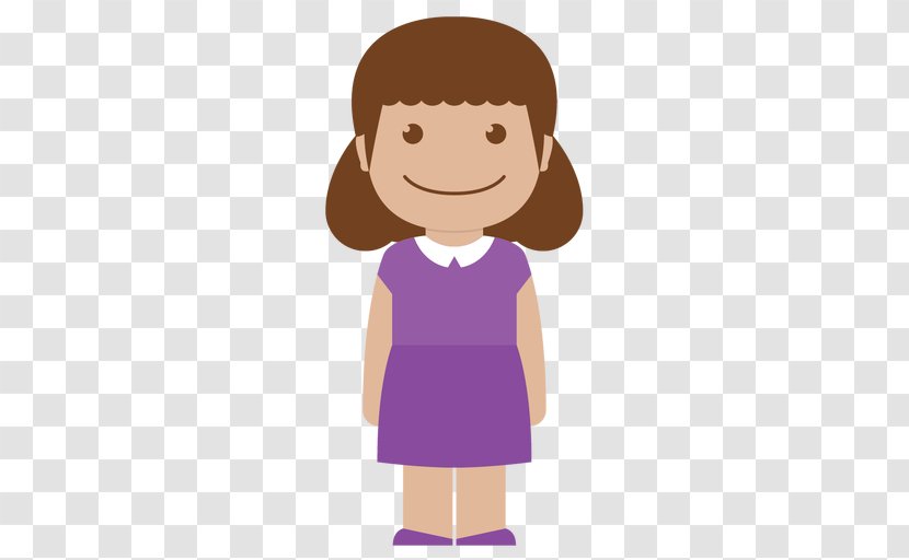 Child Smiley Avatar Woman - Tree Transparent PNG