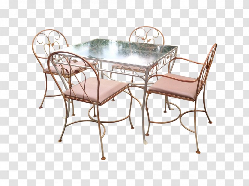 Table Rectangle Chair Transparent PNG