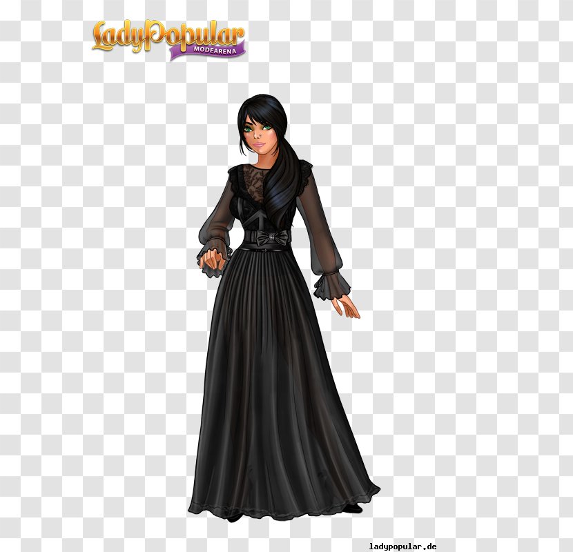 Lady Popular Fashion Model Costume Game - Woman - Beauty Transparent PNG
