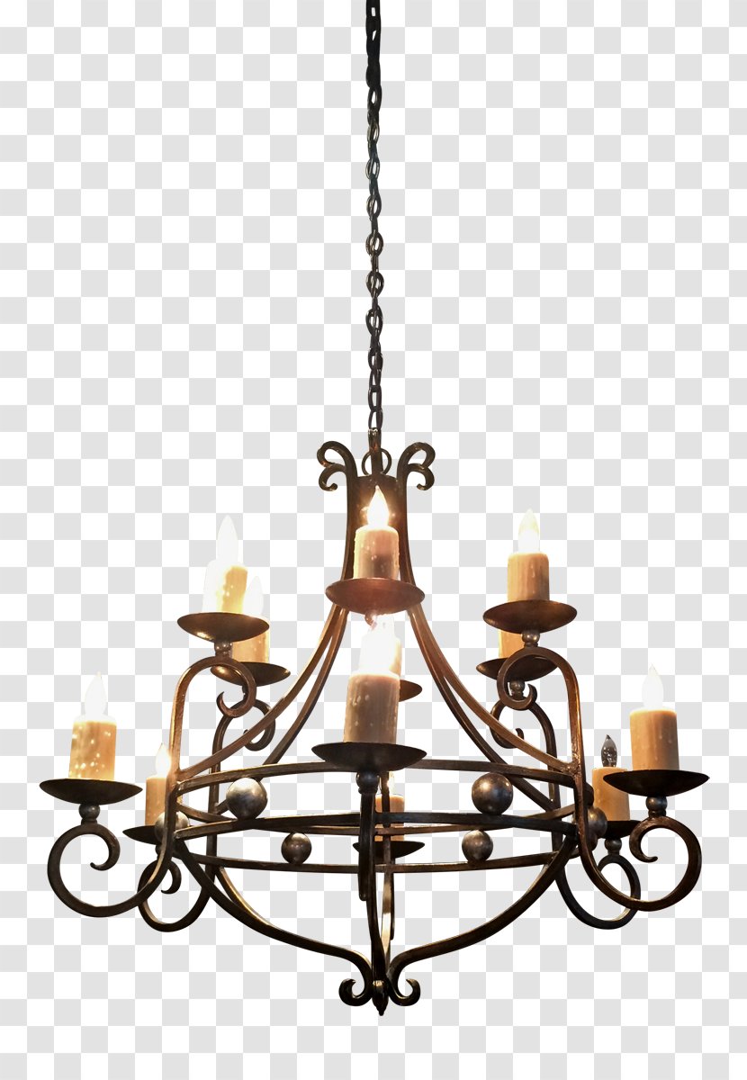 Chandelier Candlestick Light Fixture Ceiling - Candle Transparent PNG