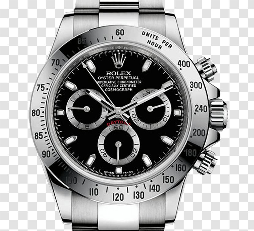 Rolex Daytona Watch Oyster Perpetual Cosmograph Chronograph - Brand Transparent PNG