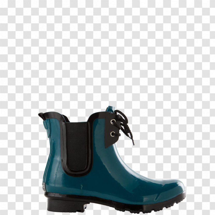 Wellington Boot Shoe Fashion Footwear - Turquoise - Rain Boots Transparent PNG