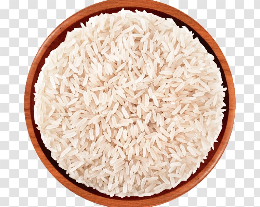White Rice Basmati Golden Jasmine - Bowl - Grains Transparent PNG