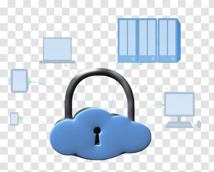 Technology Brand Communication - Cloud Secure Transparent PNG