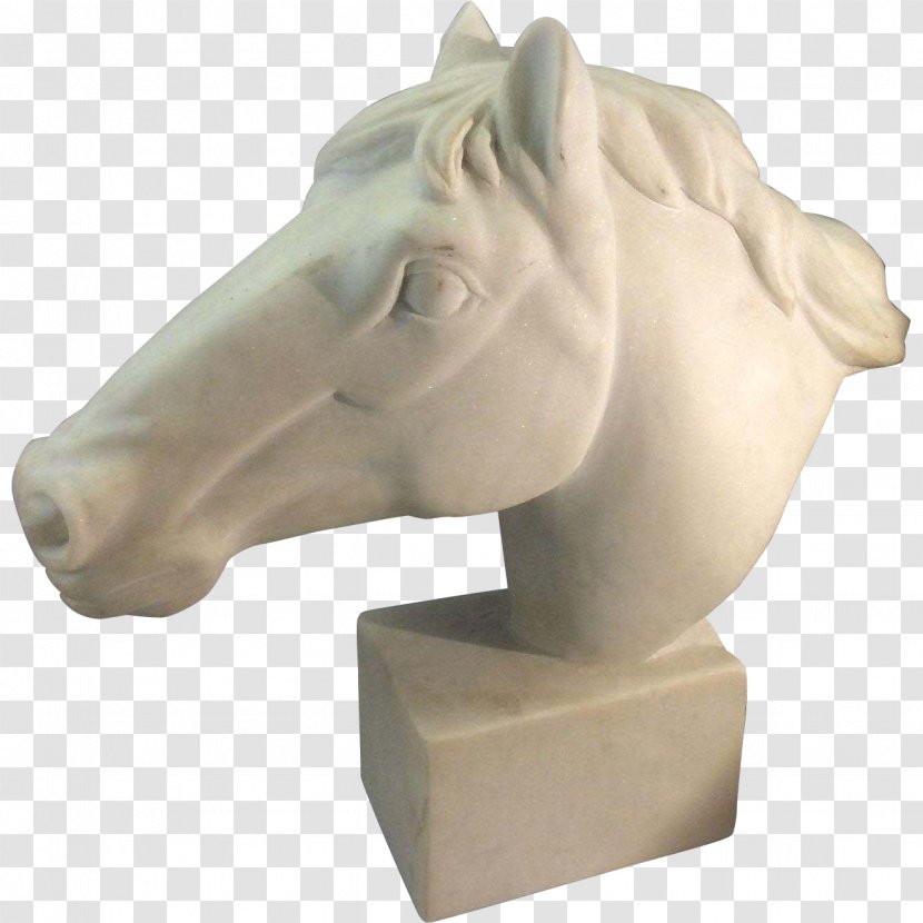 Marble Sculpture Horse Stone Carving Transparent PNG