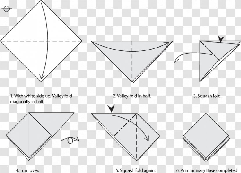 Paper Bases Classiques De L'origami Square Craft - Text - Origami Transparent PNG