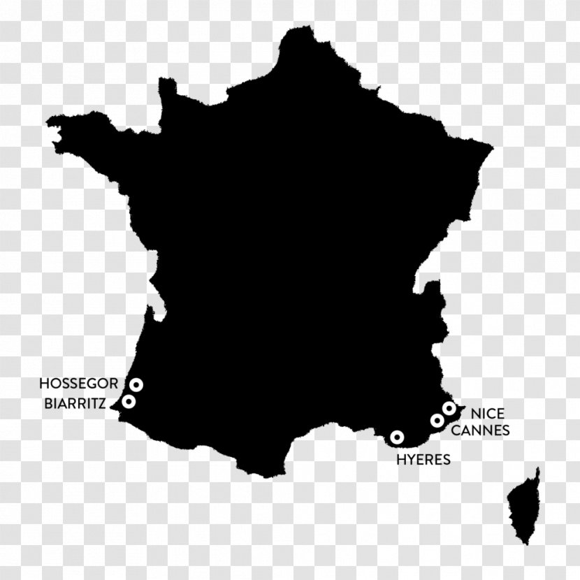France Vector Map Royalty-free - Royaltyfree Transparent PNG