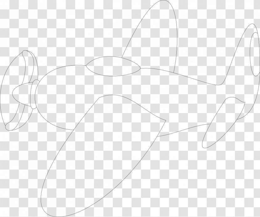 Thumb Drawing Line Art White Clip - Cartoon - Design Transparent PNG