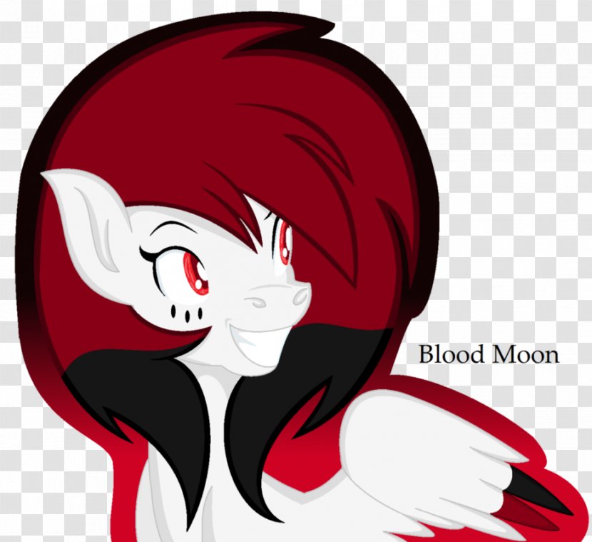 Mammal Illustration Clip Art Legendary Creature Blood - Cartoon - Moon Transparent PNG