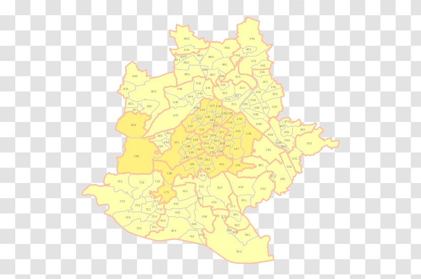 Ortsteil Neighbourhood Stadtbezirk Münster - Map Transparent PNG