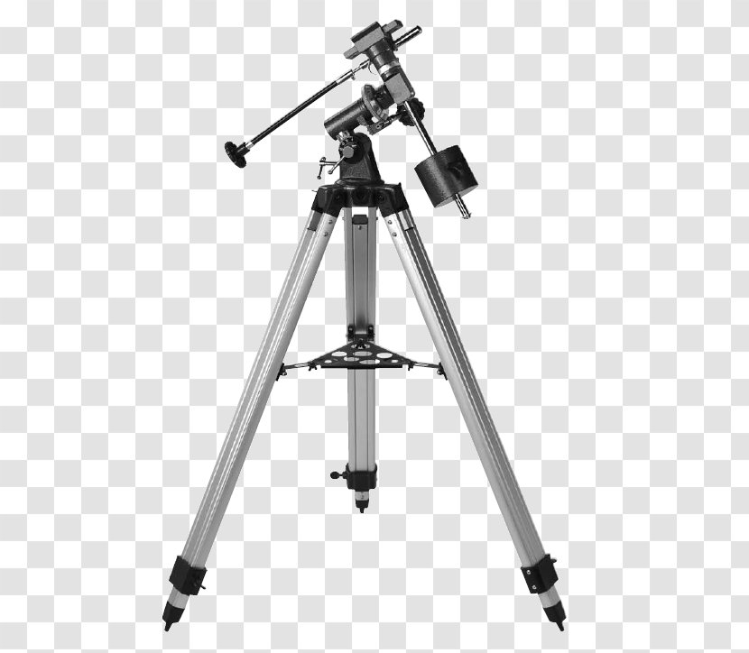 Refracting Telescope Angle Tripod White - Black And - Porro Prism Transparent PNG