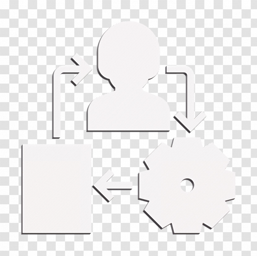 Process Icon Company Structure Icon Transparent PNG