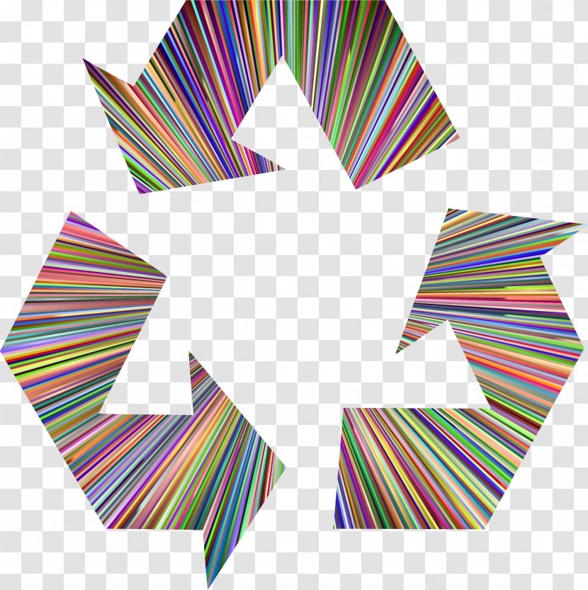 Recycling Symbol Paper Plastic - Triangle - Recycle Transparent PNG