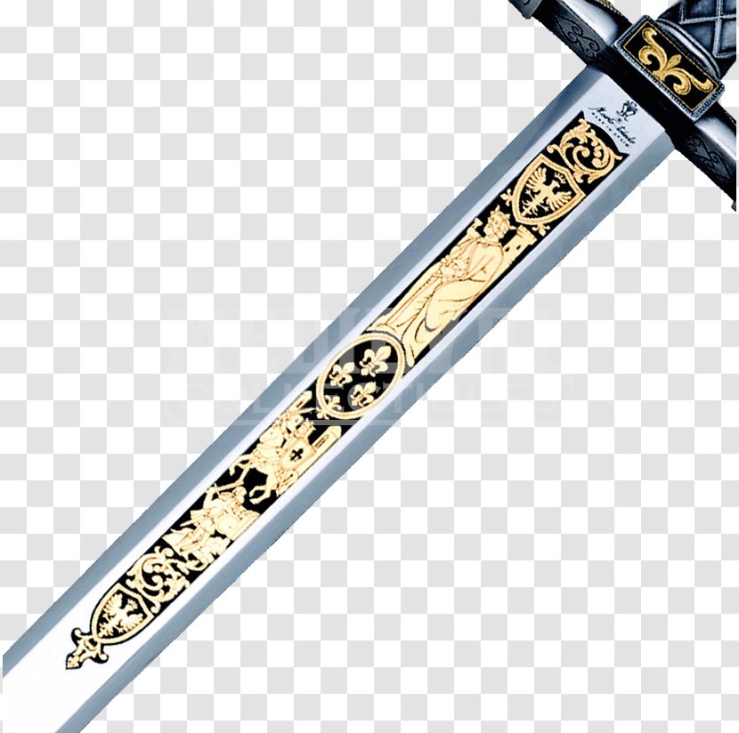 Sword Joyeuse Excalibur Durendal Holy Roman Empire - Weapon Transparent PNG