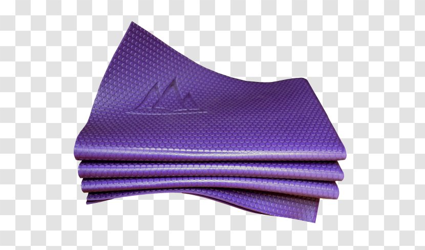 Yoga & Pilates Mats Purple - Fitness Centre Transparent PNG