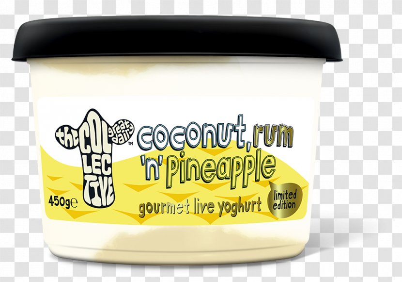 Dairy Products Ingredient Flavor Yoghurt - Pineapple Coconut Transparent PNG