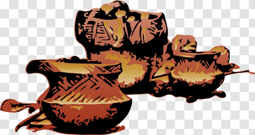 Clay Pot Cooking Pottery Ceramic Clip Art - Soil - Jar Transparent PNG