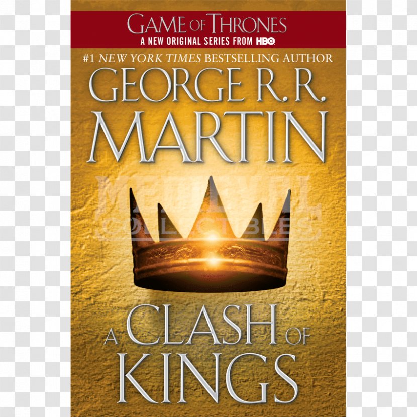 A Clash Of Kings Song Ice And Fire Game Thrones Paperback Book - Text Transparent PNG
