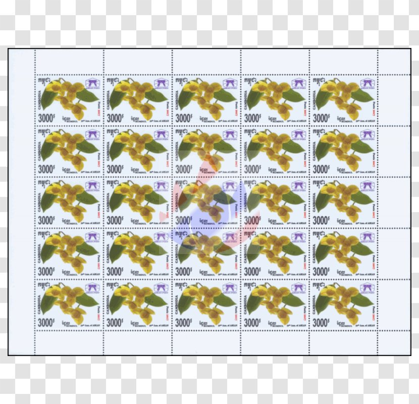 Rumduol Postage Stamps Association Of Southeast Asian Nations First Day Issue Miniature Sheet - Symmetry - Anniversary Transparent PNG