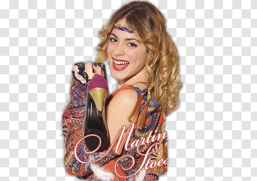 Martina Stoessel Violetta Argentina Disney Channel Actor - Brown Hair - Long Transparent PNG