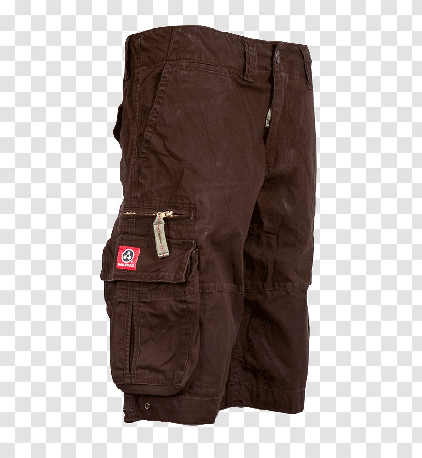 Pocket Pants Shorts - Brown - Hipster Cargo Capris Transparent PNG