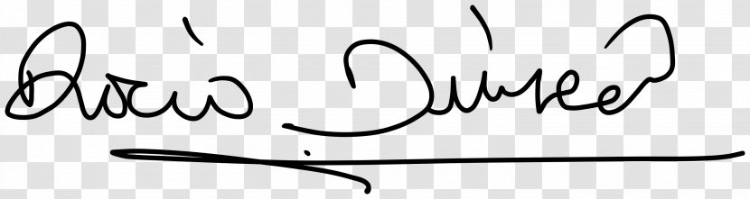 Calligraphy Logo Writing Font - Drawing - Design Transparent PNG