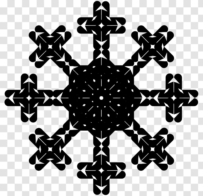 Snowflake Clip Art - Visual Arts Transparent PNG
