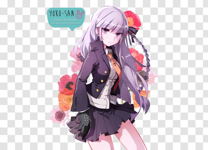 Danganronpa 2: Goodbye Despair Drawing Video Game DeviantArt - Flower - Nanami Transparent PNG