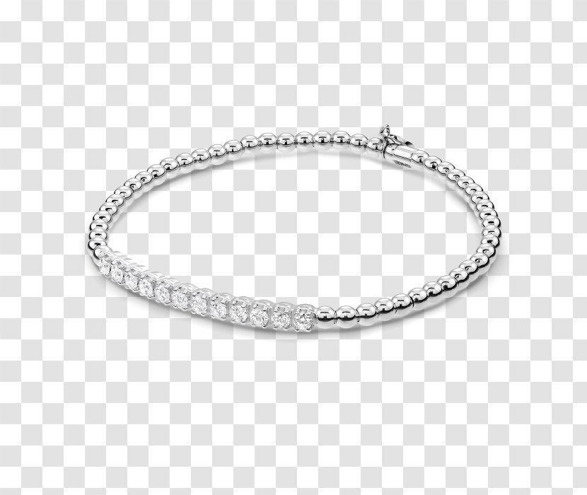 Bracelet Bangle Silver Necklace Jewellery - Body Jewelry Transparent PNG