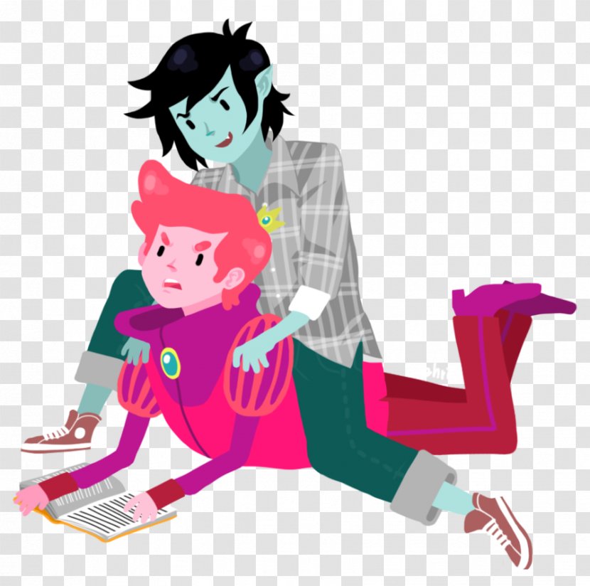 Marceline The Vampire Queen Princess Bubblegum Finn Human Jake Dog - Flower - Fuk Transparent PNG