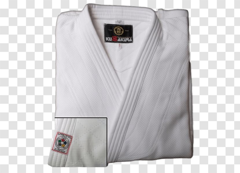 Judogi White International Judo Federation Kimono - Cotton - Artes Marciales Transparent PNG
