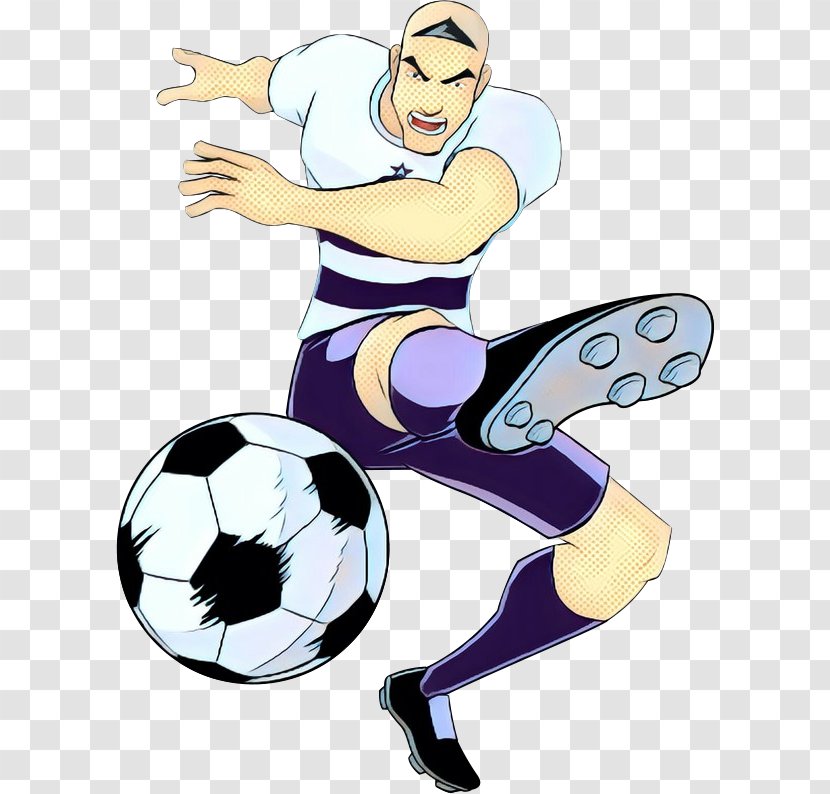 Volleyball Cartoon - Purple - Player Sports Equipment Transparent PNG