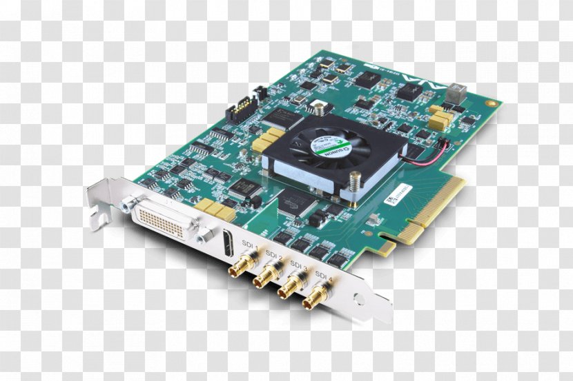 Graphics Cards & Video Adapters PCI Express Input/output Capture 4K Resolution - Network Interface Controller - Aja Transparent PNG