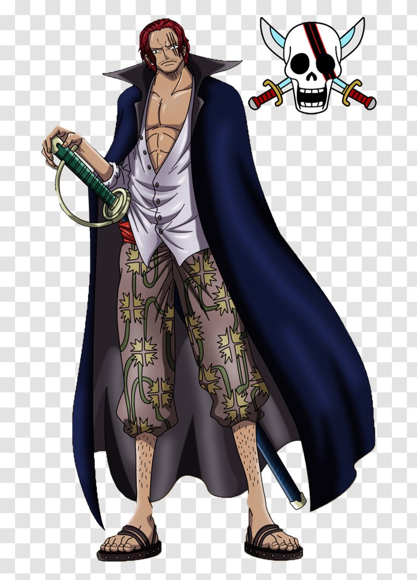 Shanks Monkey D. Luffy Edward Newgate One Piece Yonko - Tree - Red Hair Transparent PNG